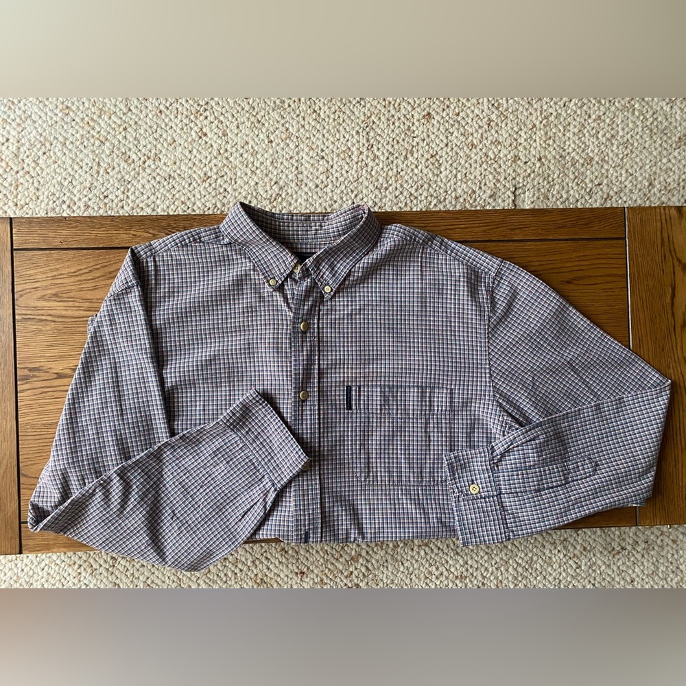 Vintage Abercrombie and fitch men’s button down shirt